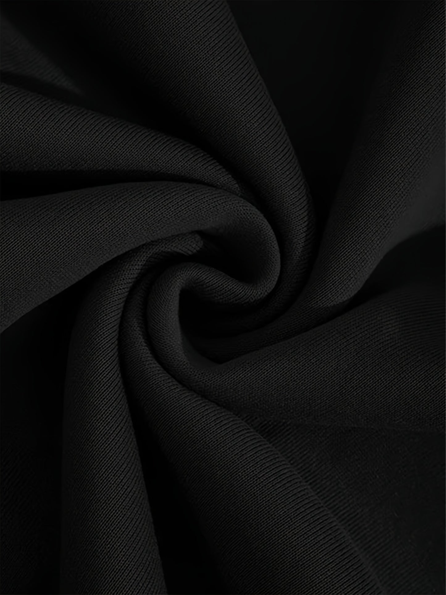 Women's Y2K Graphic Print Hoodie with Kangaroo Pocket - Black Casual Long Sleeve Pullover, Artistic Hand Design, Polyester Knit Fabric, Machine Washable, Sporty Graphic Hoodie | Anime Print Apparel | Machine Washable Top