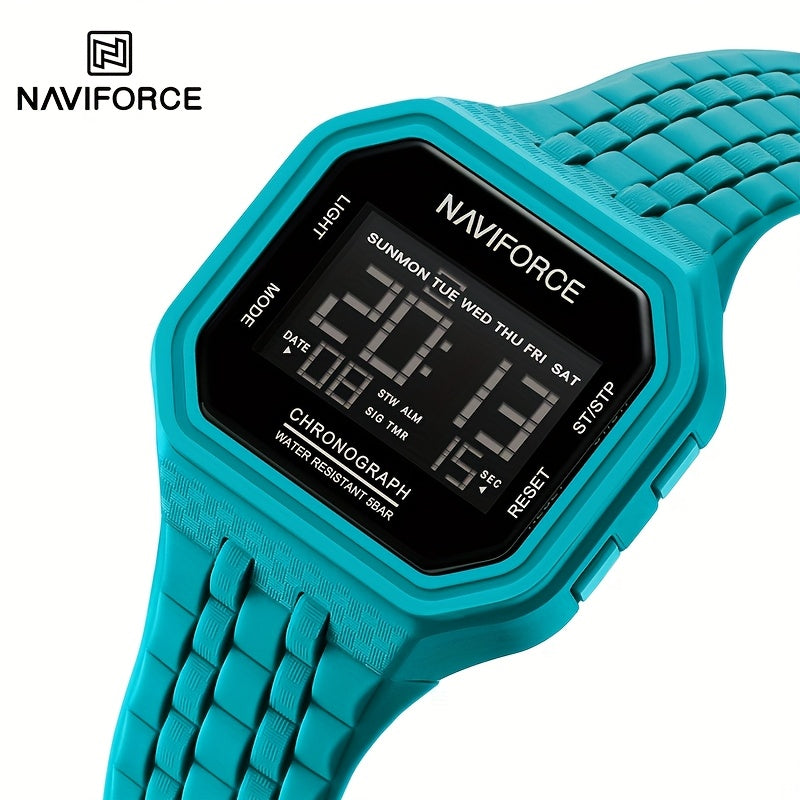 Men'S Digital Watch, Men'S Sports Watch. Silicone Strap Men'S Stylish Watch.