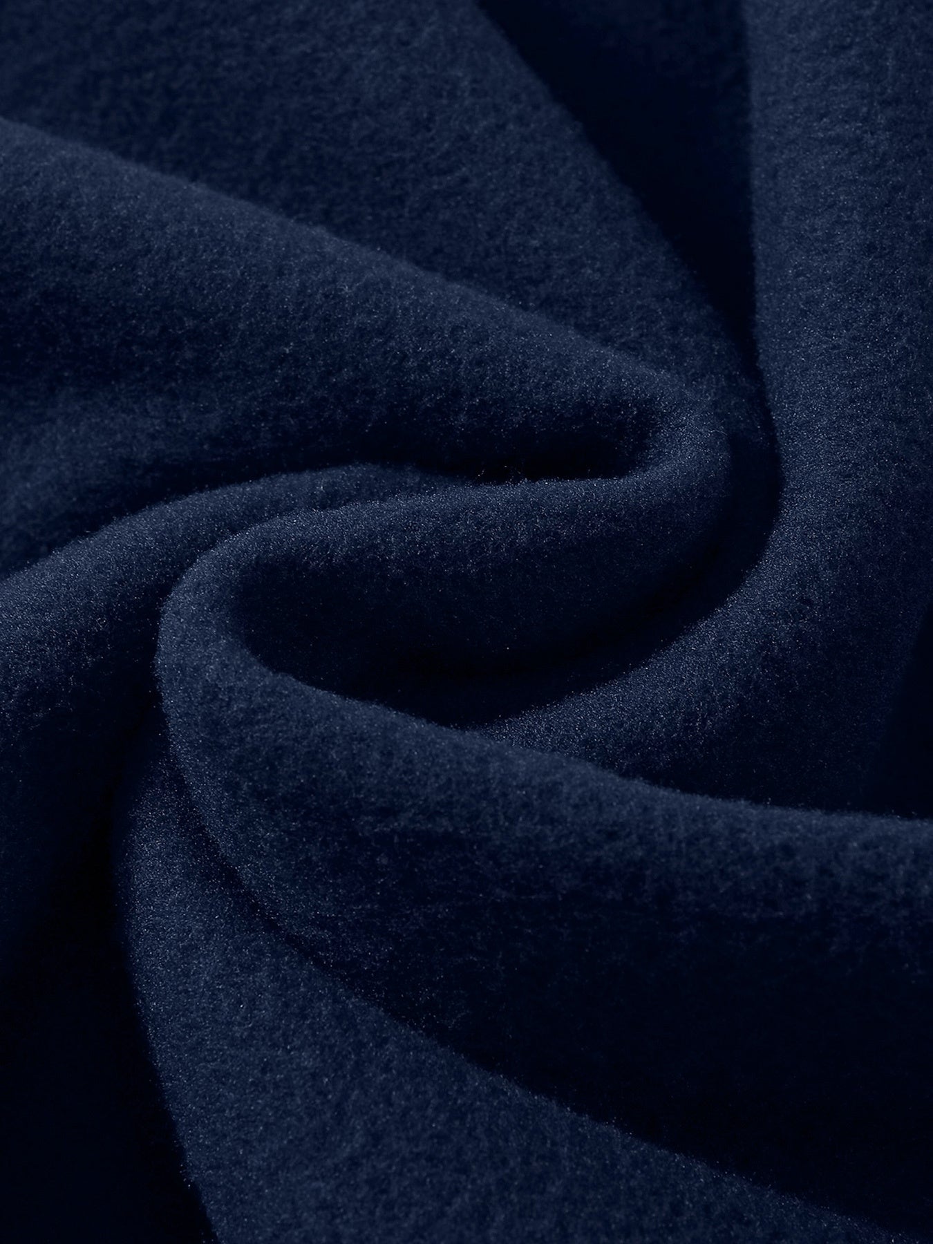 Men's Navy Blue Hooded Sweatshirt - "IT's NEVER LUCK IT's ALWAYS GOD" Print, Casual Polyester Knit, Long Sleeve with Kangaroo Pocket, Machine Washable for Spring & Autumn