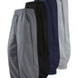 1pc Men's Casual Joggers - Soft Polyester Elastic Waist Drawstring Tapered Leg Streetwear Gym Pants for Spring/Autumn Outdoor Running Fitness (Black/Navy/Gray Heather)