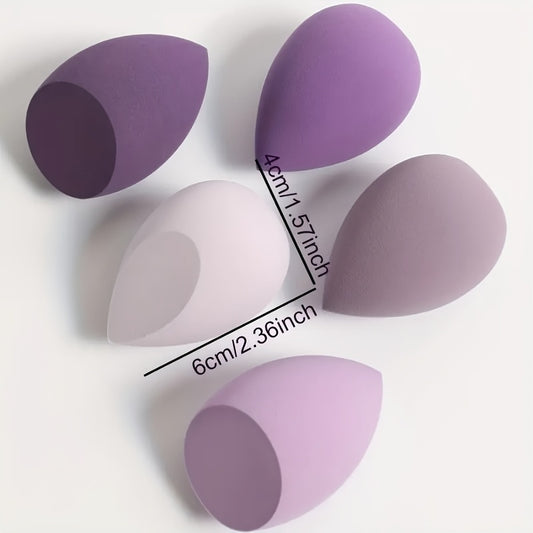 1pc Ultra-Soft Hydrophilic PU Makeup Sponge - Dual-Use, Wet & Dry Beauty Blender for Flawless Foundation Application, Fragrance-Free, Suitable for All Skin Types