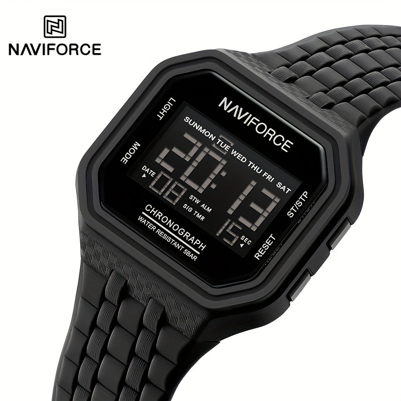 Men'S Digital Watch, Men'S Sports Watch. Silicone Strap Men'S Stylish Watch.