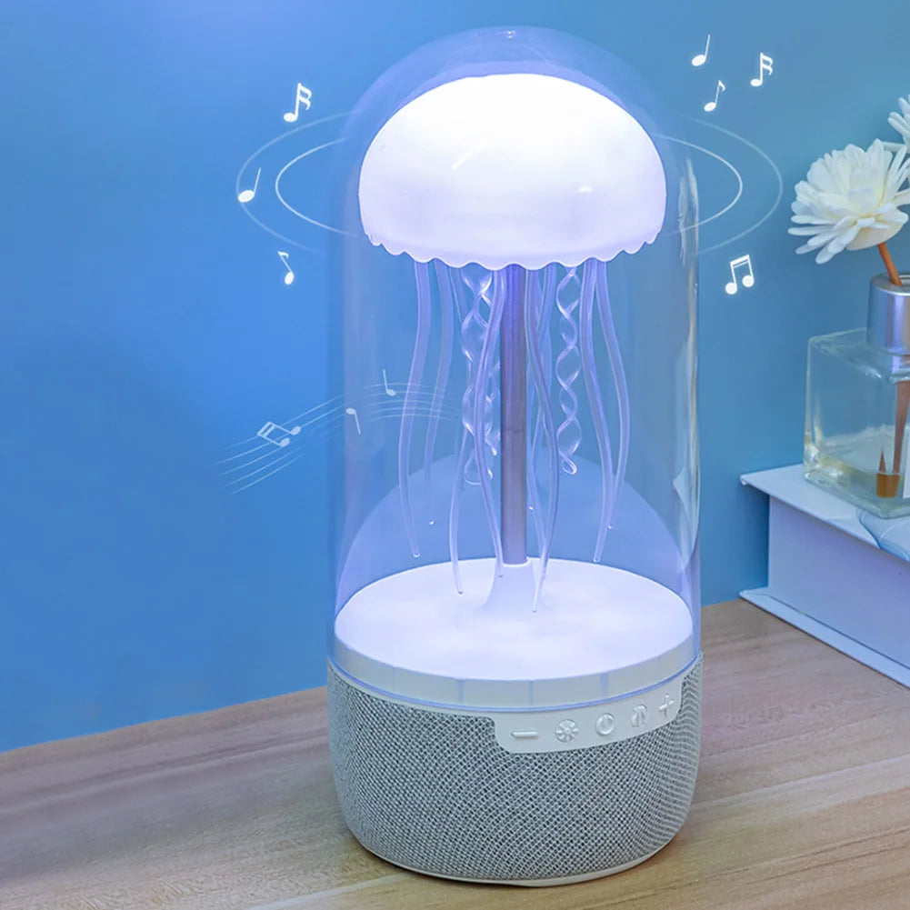 Jellyfish Bluetooth Speaker Lamp HiFi Stereo 3D Surround Subwoofer