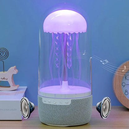 Jellyfish Bluetooth Speaker Lamp HiFi Stereo 3D Surround Subwoofer