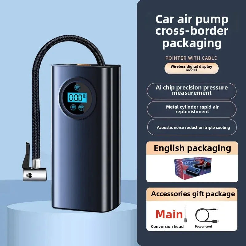 Portable Wireless Electric USB Tire Inflation Pump