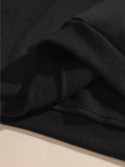 Women'S Casual Polyester Hoodie with Graphic Print, Drawstring Hooded Sweatshirt, All-Season Knit Fabric, 250g/m², Cartoon Pattern, Winter & Fall Fashion Clothing