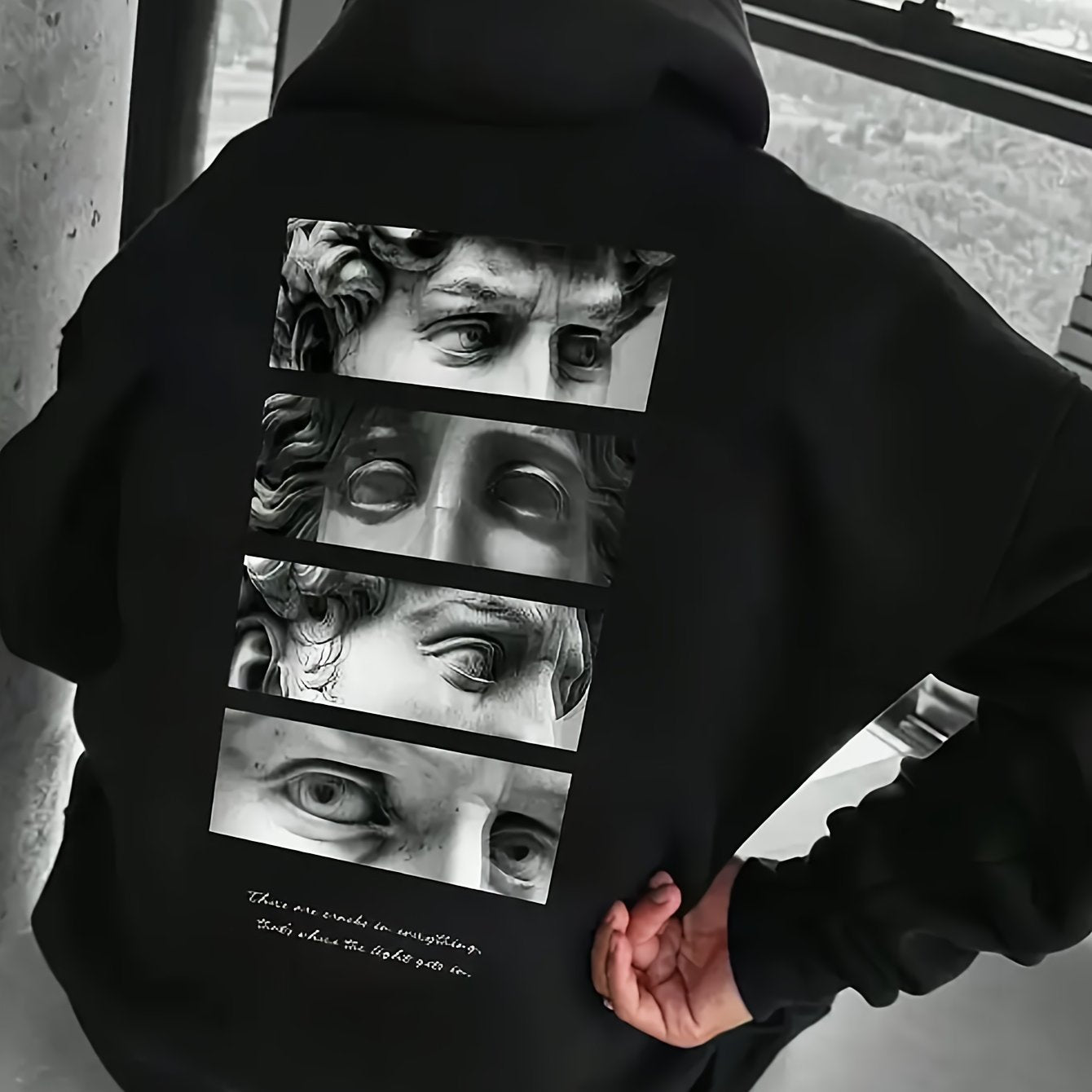 Women'S Casual Hooded Sweatshirt with Cartoon Print, Long Sleeve Pullover with Pocket Detail, 100% Polyester Knit Fabric, Regular Fit Hoodie for Fall/Winter - 220gsm