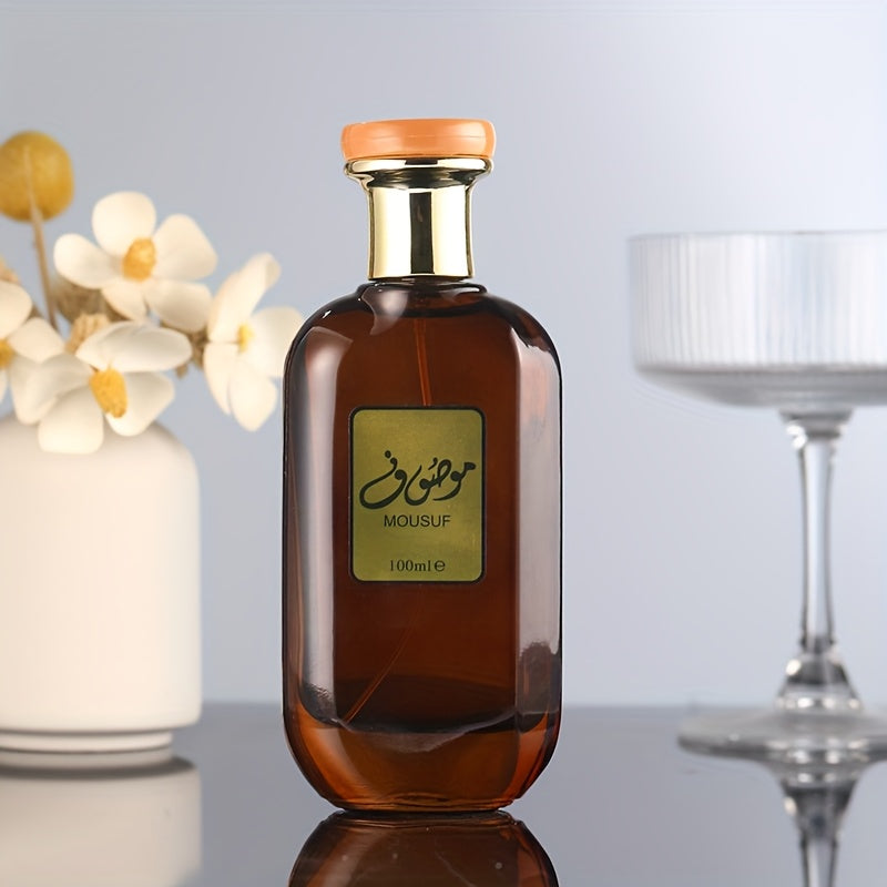Arabian Musk Perfume, Classic Wooden Scent, Long-Lasting Intense Fragrance, Alcohol-Based, Eau de Parfum, Men's Fragrance, Travel-Friendly, Christmas Gift Idea